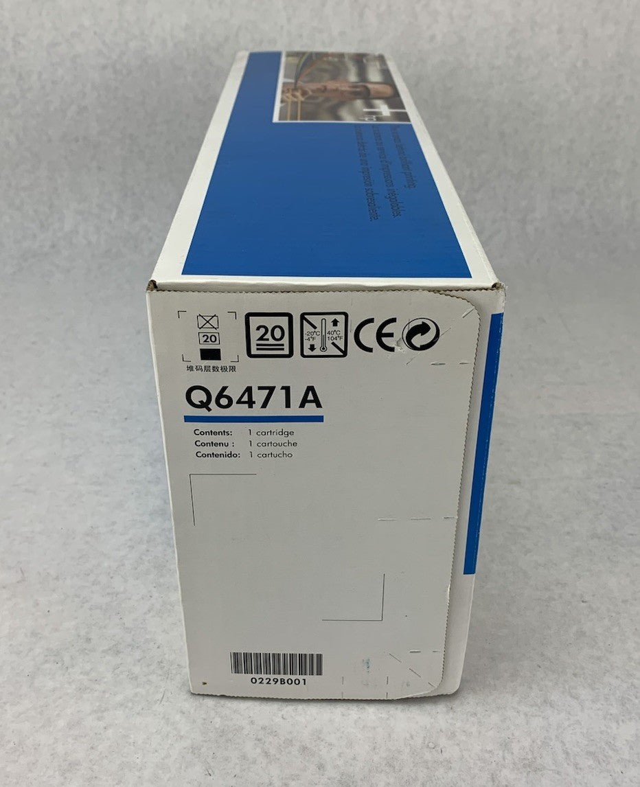 HP Color LaserJet Q6471A Cyan Toner2