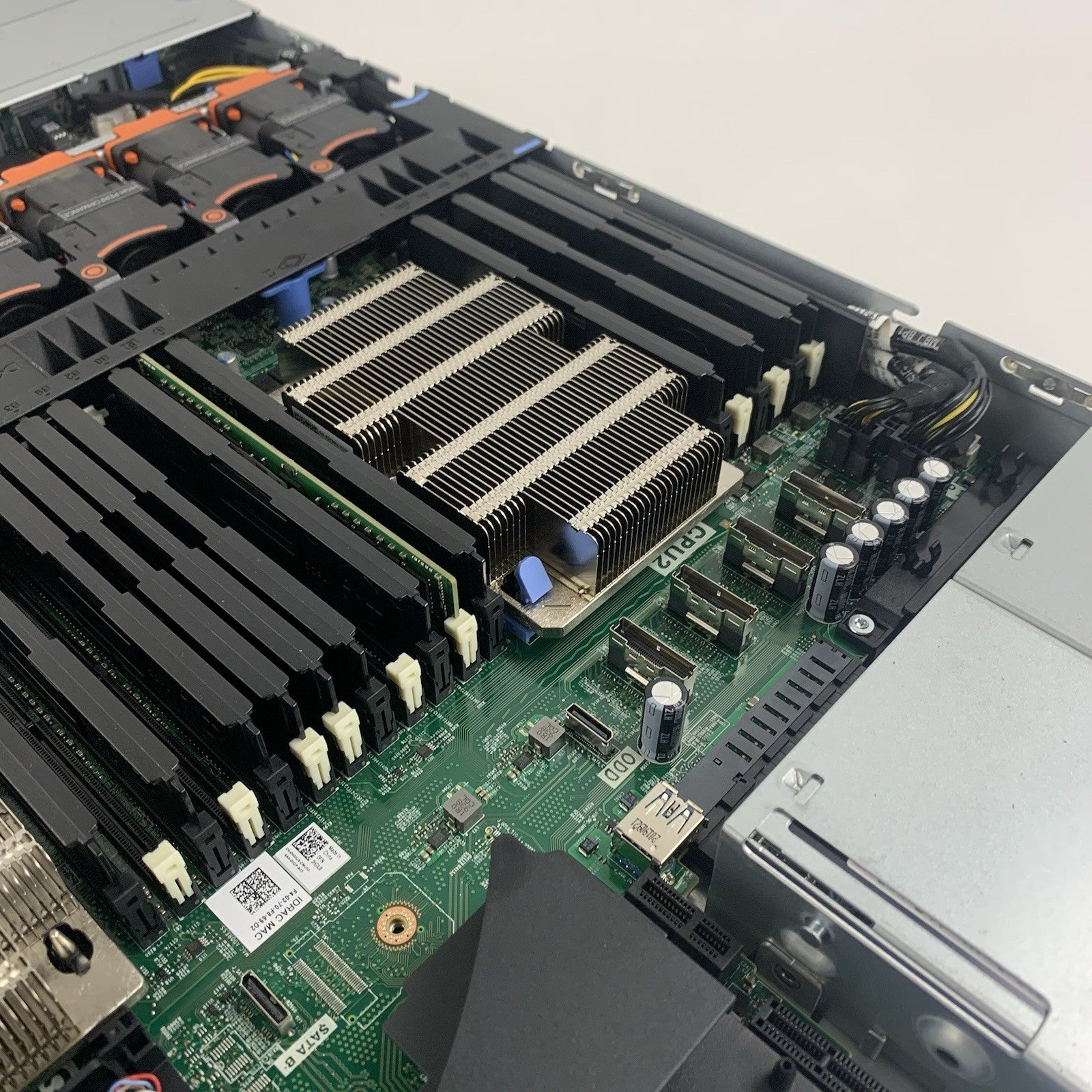 Dell PowerEdge R640 1U 8SFF Server 2x Gold 6238 2.1 GHz 64 GB H740 No OS No HDD12