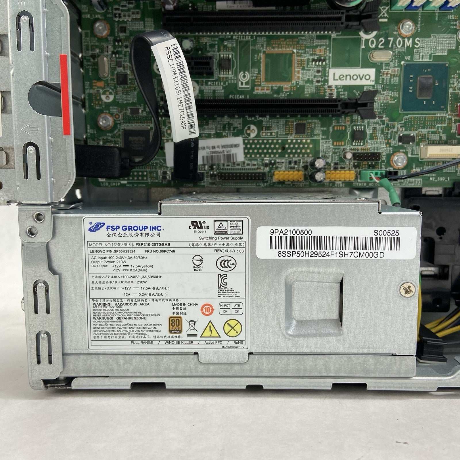 Lenovo ThinkCentre M910s SFF Intel Core i5-6500 3.20GHz 8GB RAM No HDD No OS11