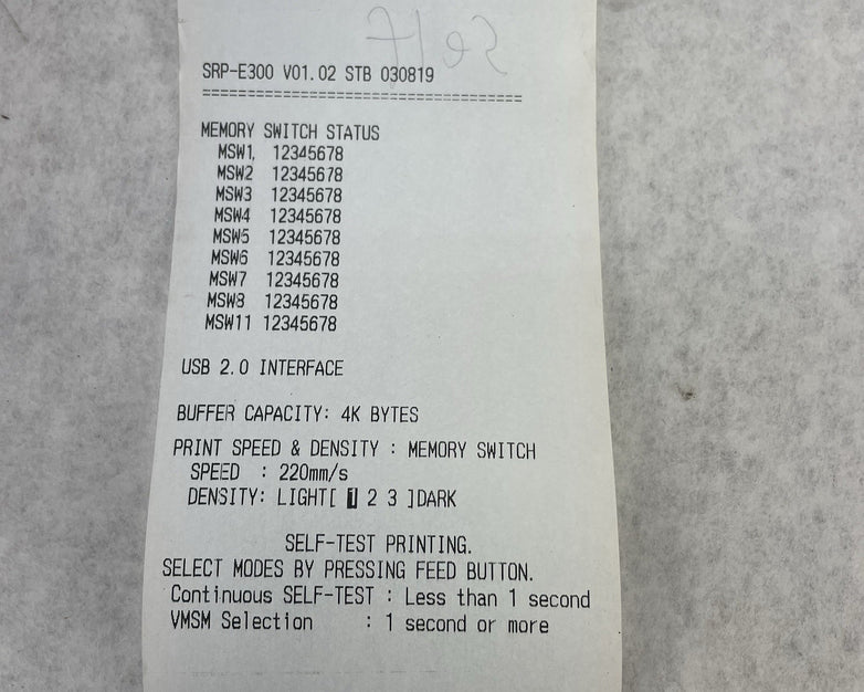 Bixolon SRP-E300 Missing Plastic Cover Tested
