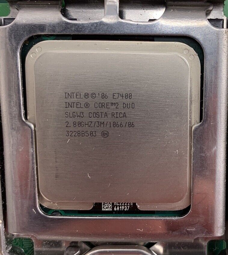 Dell Optiplex XE 1D4TT Motherboard Intel Core 2 Duo E7400 2GB RAM No Shield