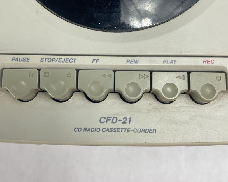 Sony CFD-21 CD Radio Cassate Recorder/Player For Parts