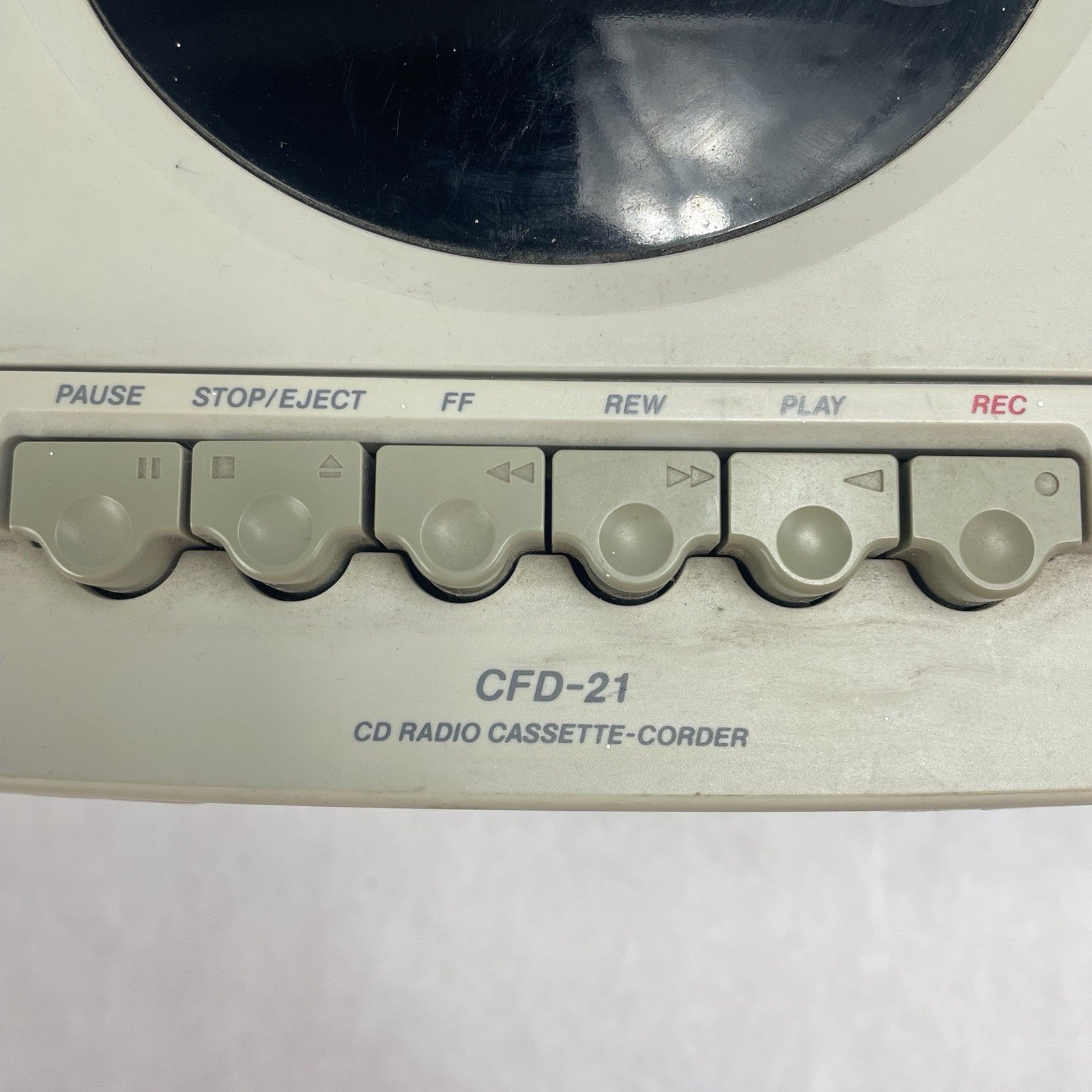 Sony CFD-21 CD Radio Cassate Recorder/Player For Parts