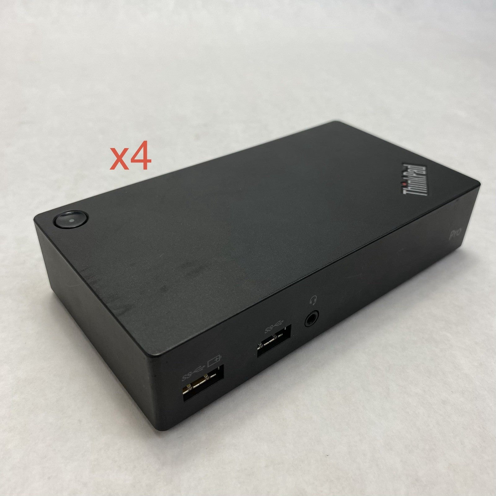 Lot of 4 Lenovo ThinkPad DK1522 40A7 USB 3.0 Pro Docking Station - Untested0