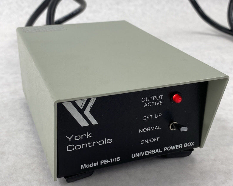 York Controls PB-1/15 Universal Power Box 120VAC 50/60 Hz 10A