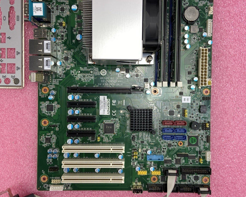 Advantech AIMB-785 Motherboard Intel Core i7-6700 3.4GHz 16GB RAM w/IO