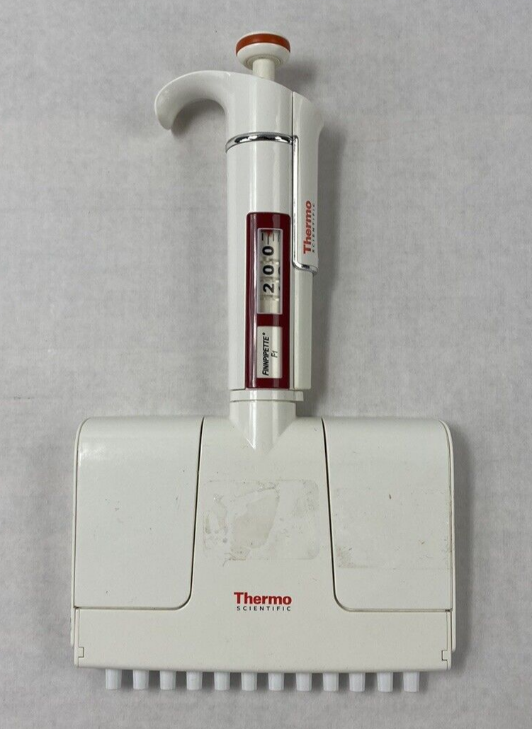 Thermo Finnpipette F1 30-300uL 12 Channel Multichannel Pipette