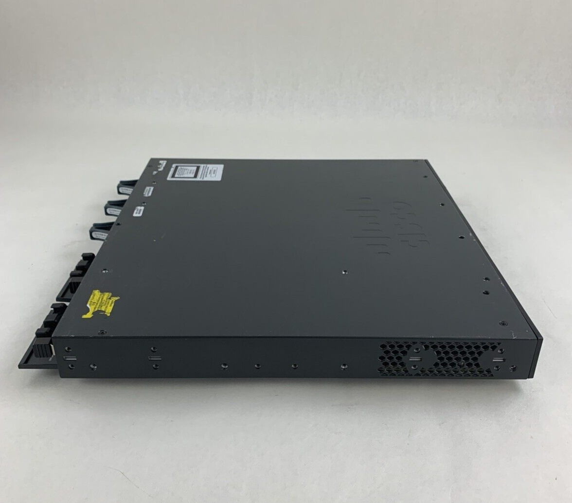 Cisco WS-C3650-24PS 24-Port Gigabit PoE Switch Managed Tested
