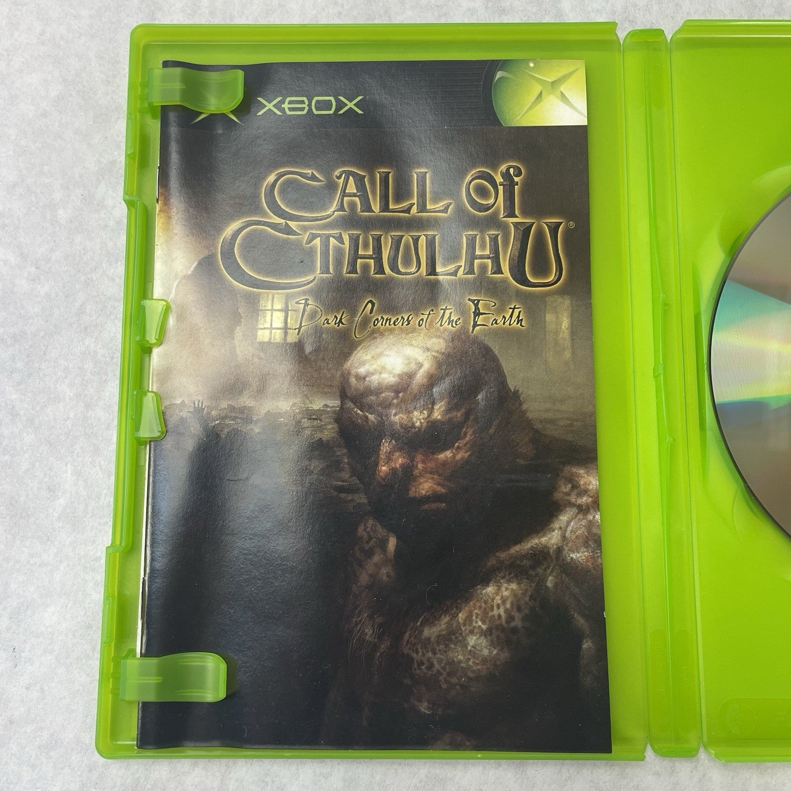 Call of Cthulhu Dark Corners of the Earth Xbox Complete CIB7