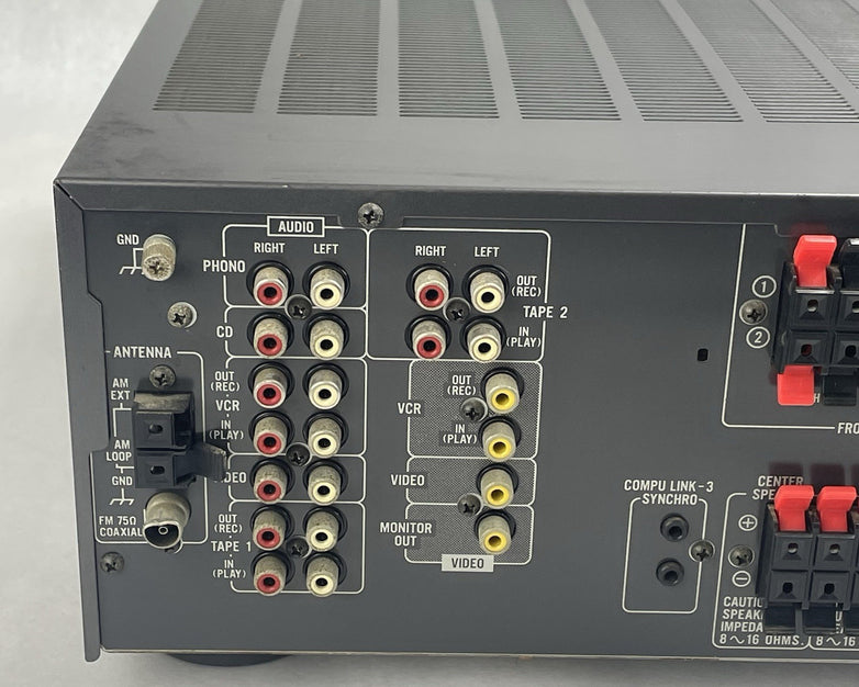 JVC RX-515VTN Dolby Pro Logic AV Receiver For Parts Or Repair