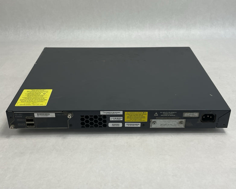 Cisco WS-C2960X-48FPS-L  V07 48 port GIG POE+ Switch Tested & Reset No Rack Ears