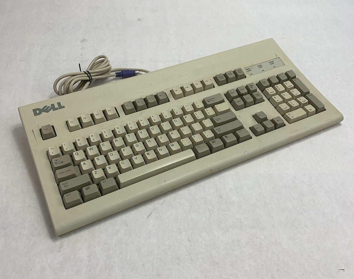 Dell AT101W PS/2 Wired Mechanical Vintage Keyboard