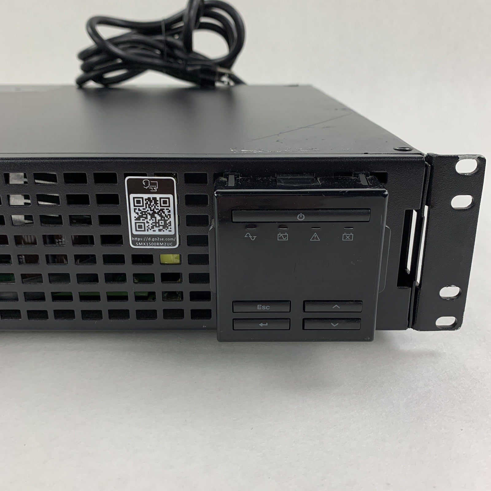 APC SMX1500RM2UC Networks UPS 1500VA Smart Batt Backup Tested No Batteries