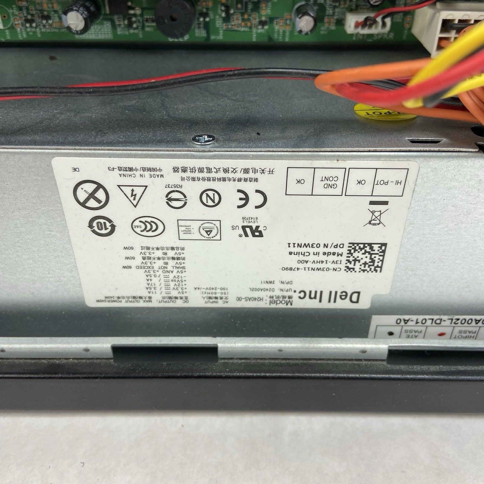 Dell Optiplex 990 SFF Intel Core i3-2120 3.3GHz 4GB RAM No HDD No OS10