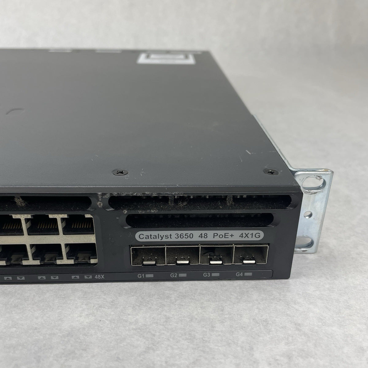 Cisco WS C3650 48PS S V03 Tested & Reset 2X PSU4