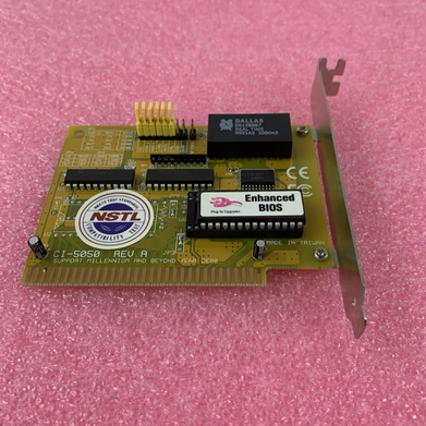 Centos CI-5050 Y2K 2000 Clock Card