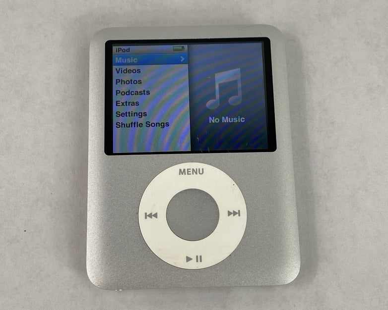 Apple iPod Nano 3rd Gen A1236 4GB Silver v1.1.3