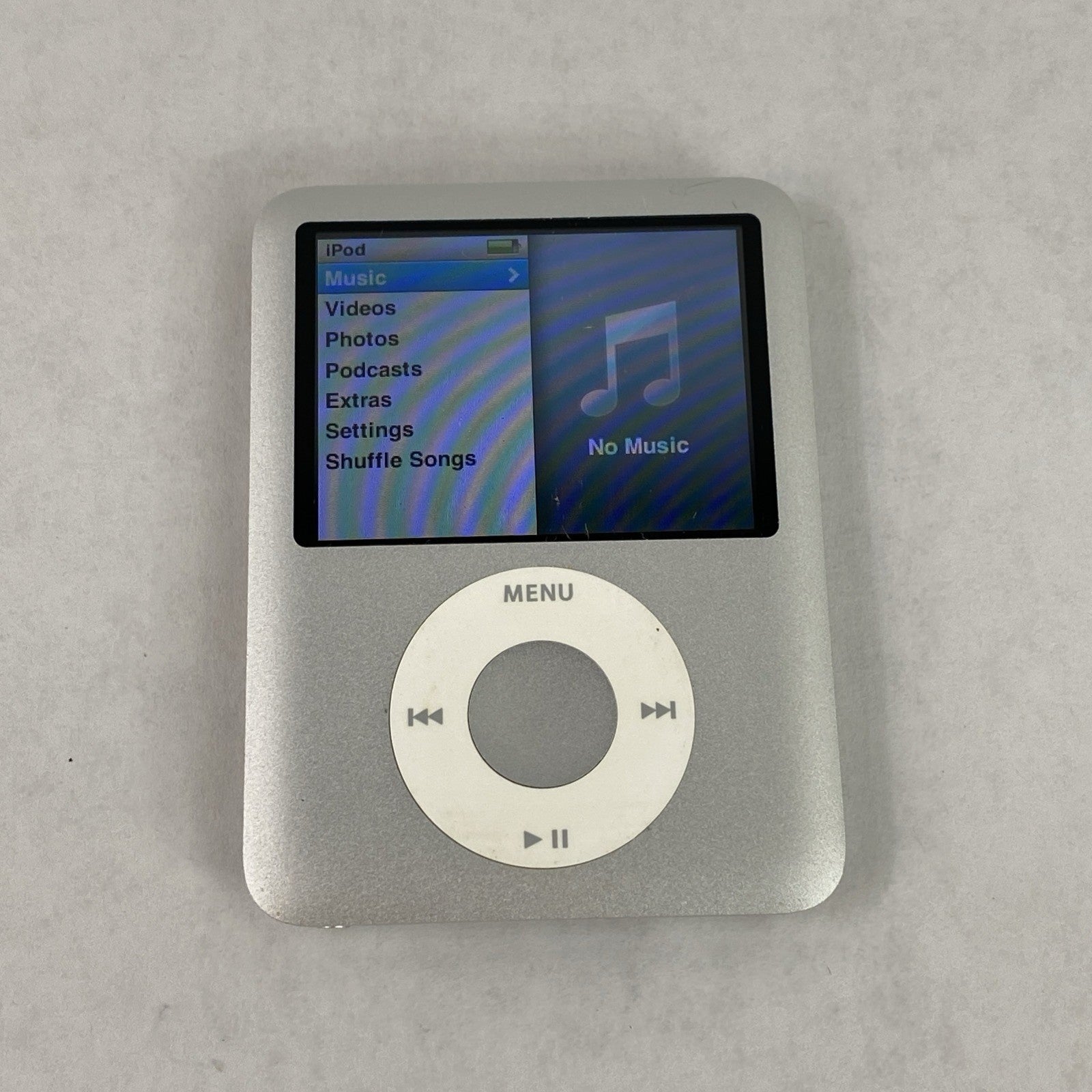 Apple iPod Nano 3rd Gen A1236 4GB Silver v1.1.31