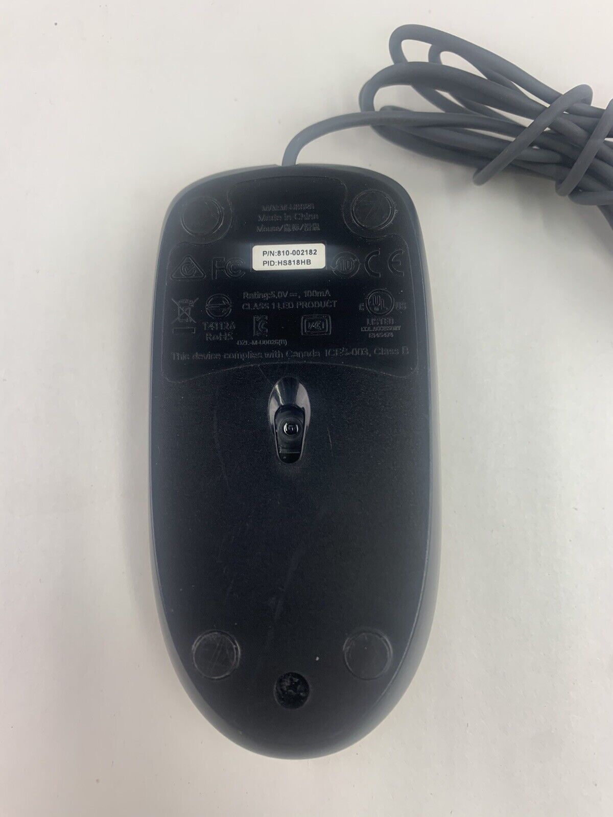 Logitech M-U0026 Wired Mouse 810-002182 (Lot of 5)