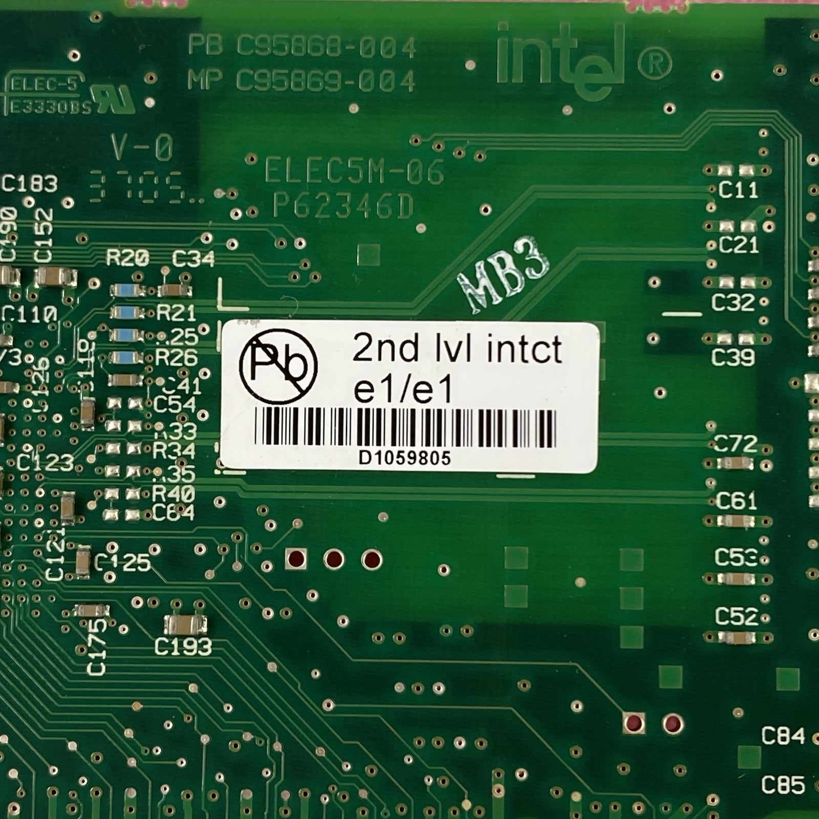 IBM 03N6525 1Gb 1-Port PCI-X Eth-TX Adapter 10-100-100010