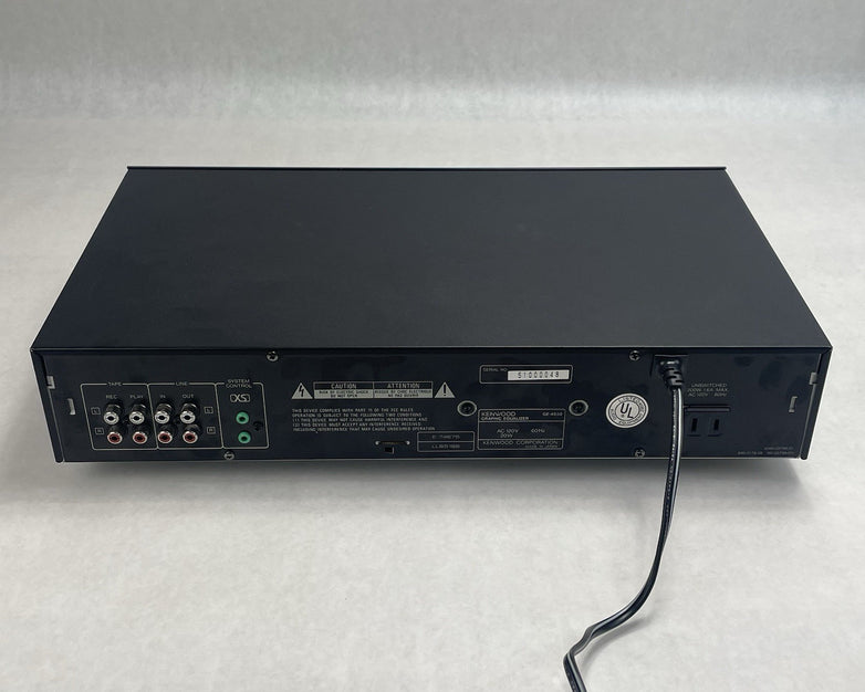Kenwood GE-4030 Stereo Graphic Equalizer Dual Spectrum Analyzer