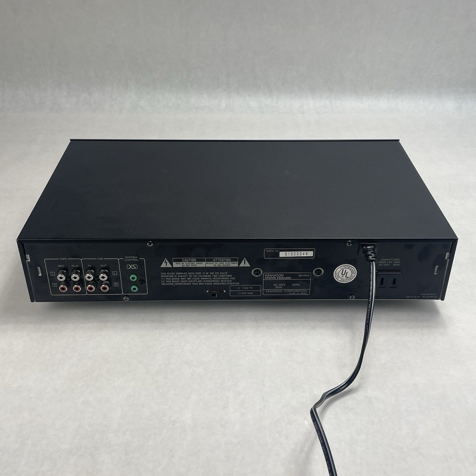 Kenwood GE-4030 Stereo Graphic Equalizer Dual Spectrum Analyzer3