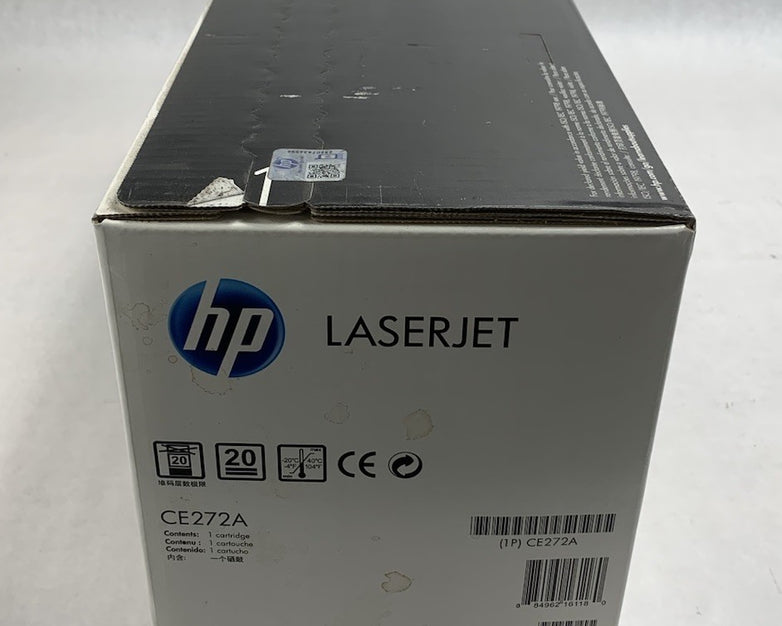 HP LaserJet 650A CE272A Yellow Toner Cartridge Exp: Feb 2015