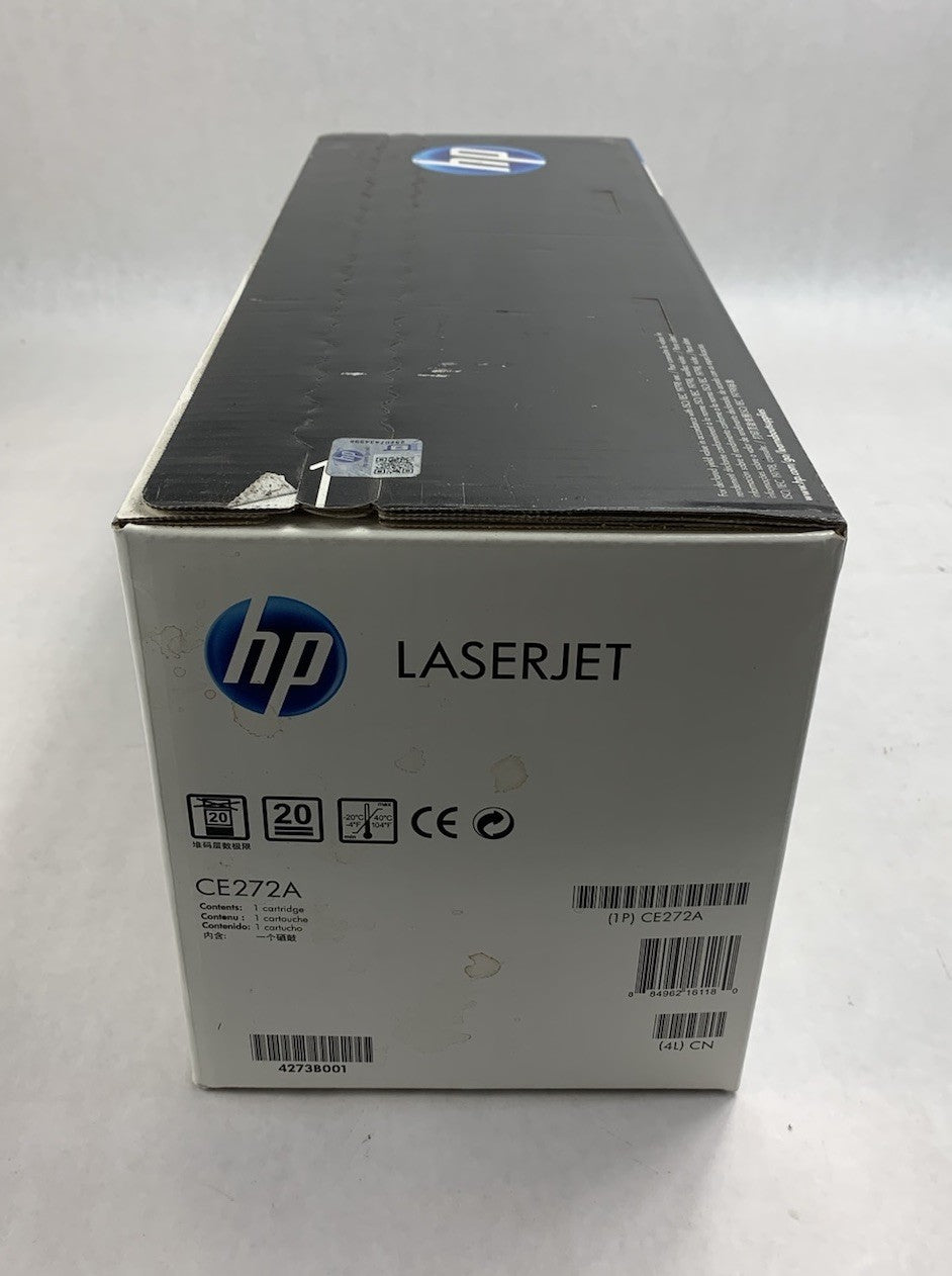 HP LaserJet 650A CE272A Yellow Toner Cartridge Exp: Feb 20155