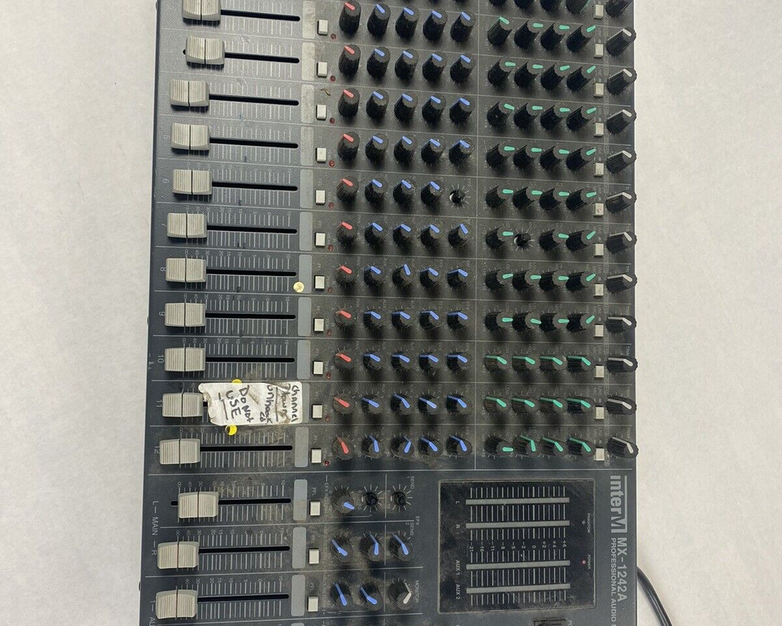 Parts and Repair InterM MX-1242A Professional Audio Mixer