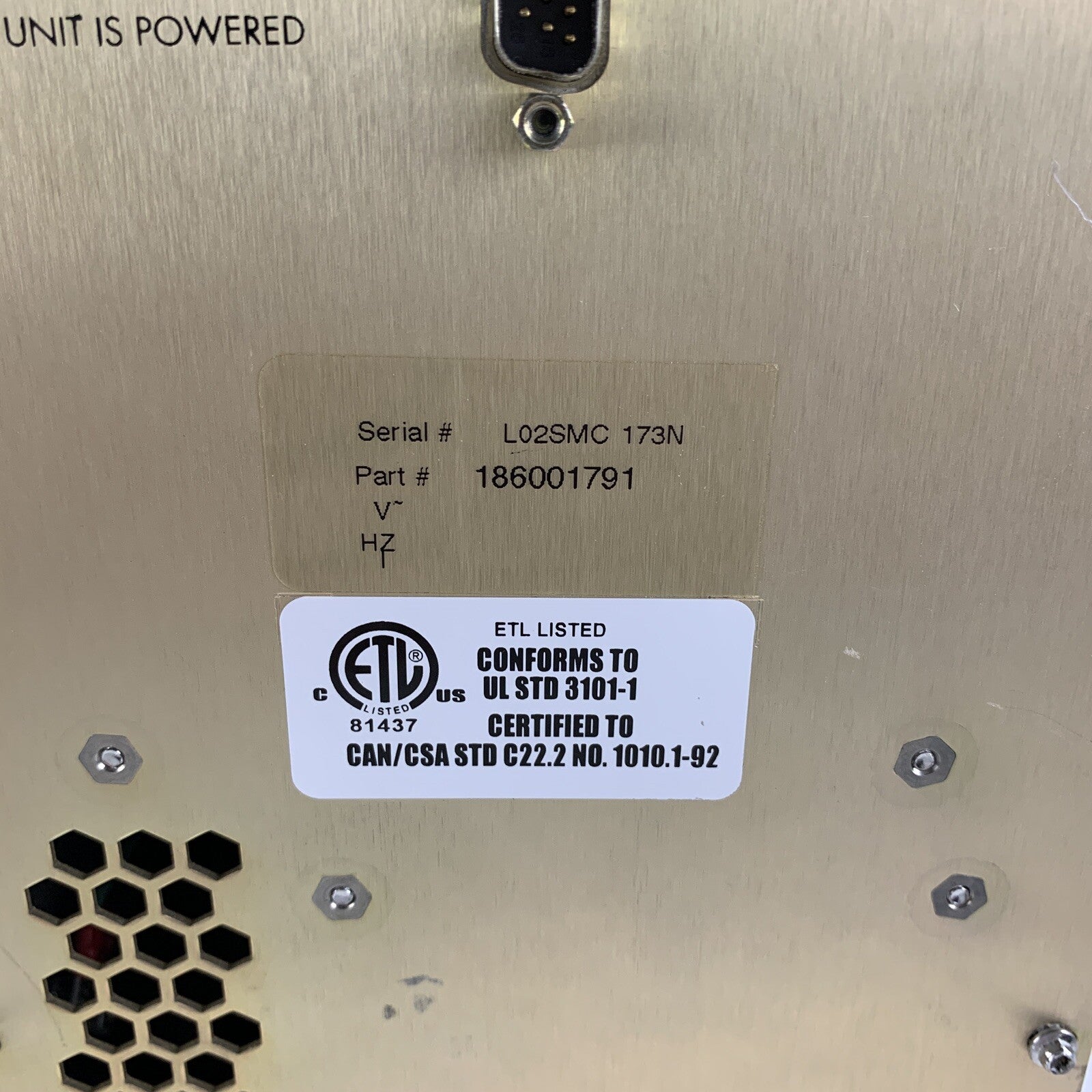 Waters  186001791 SMC HPLC Column Heater Compartment Untested