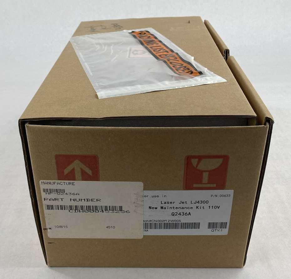 Laser Jet LJ4300 Q2436A New Maintenance Kit 110v