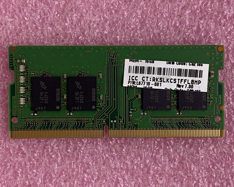 Micron MTA8ATF2G64HZ-3G2E2 16 GB 1Rx8 PC4-3200AA-SA2-11 SODIMM Laptop Memory Ram