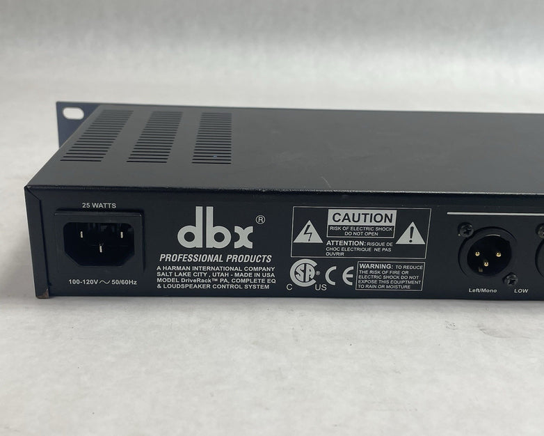 dbx DriveRack PA2 Speaker Management System PA 2 - Genuine Unit - DBXPA2-V