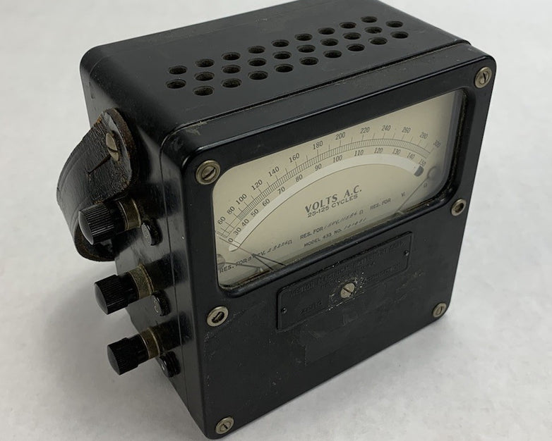 Weston Electric 433 101451 Volts A.C. Meter