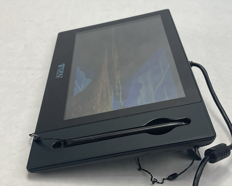 Topaz TD-LBK101VA-USB-R USB Signature Terminal Power Tested