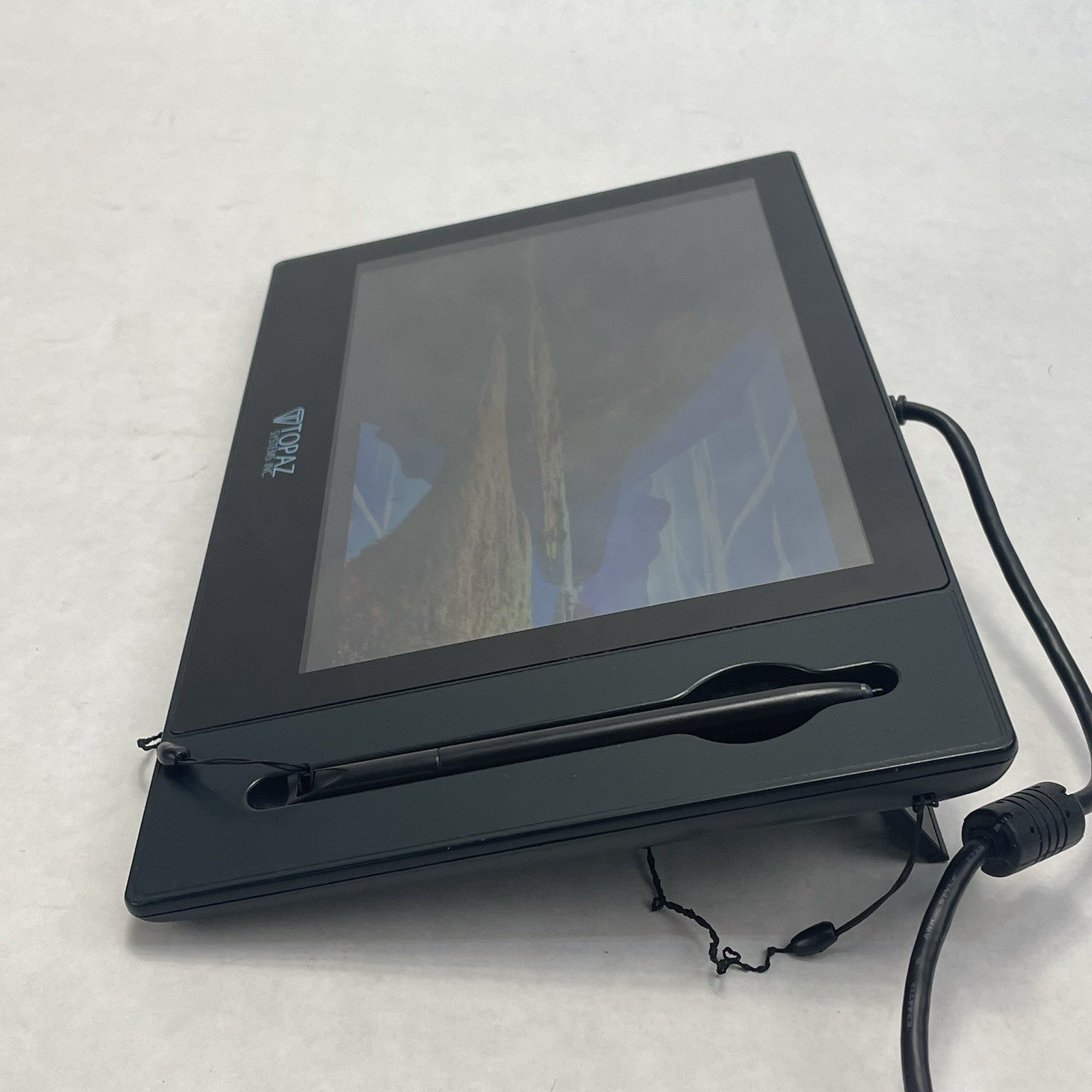 Topaz TD-LBK101VA-USB-R USB Signature Terminal Power Tested6
