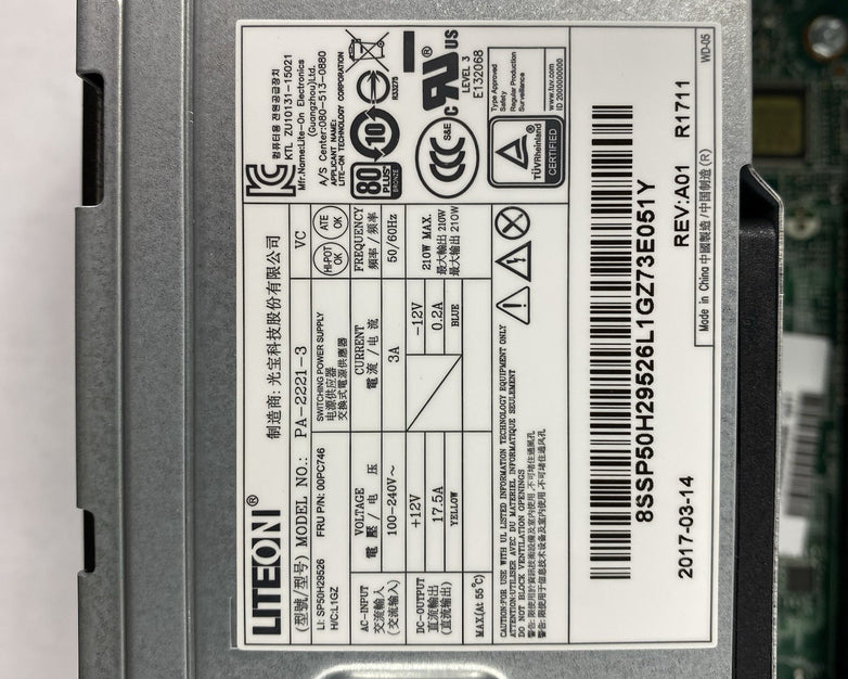 Lenovo ThinkCentre M910s SFF Intel Core i5-6500 3.2GHz 8GB RAM No HDD No OS READ