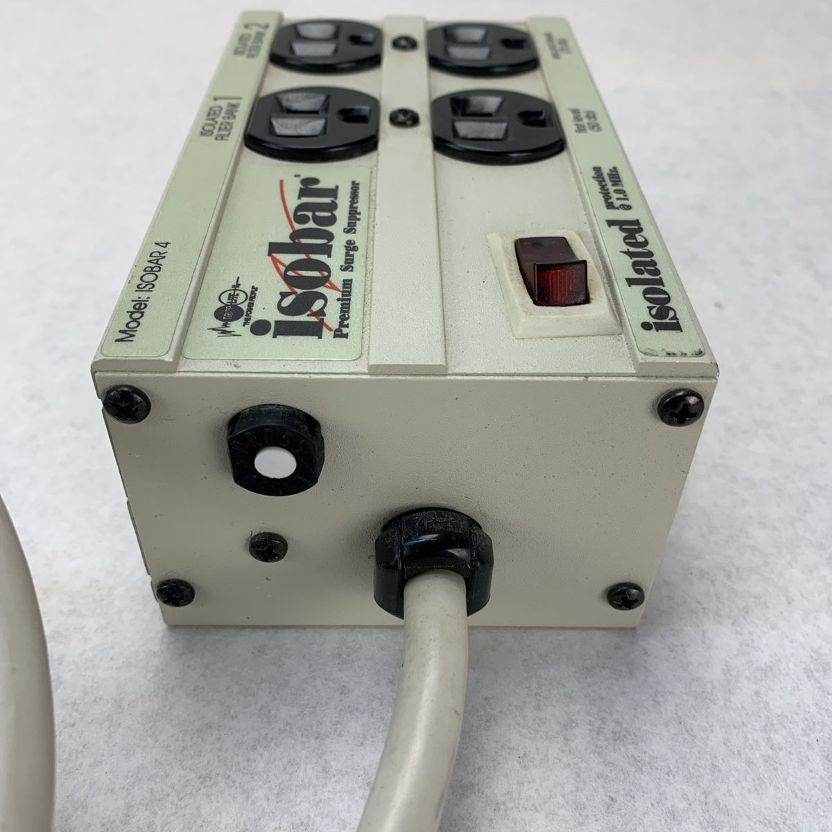 Tripp Lite ISOBAR 4 IB4 120V 15A Premium 4-Outlet Surge Suppressor - Tested3