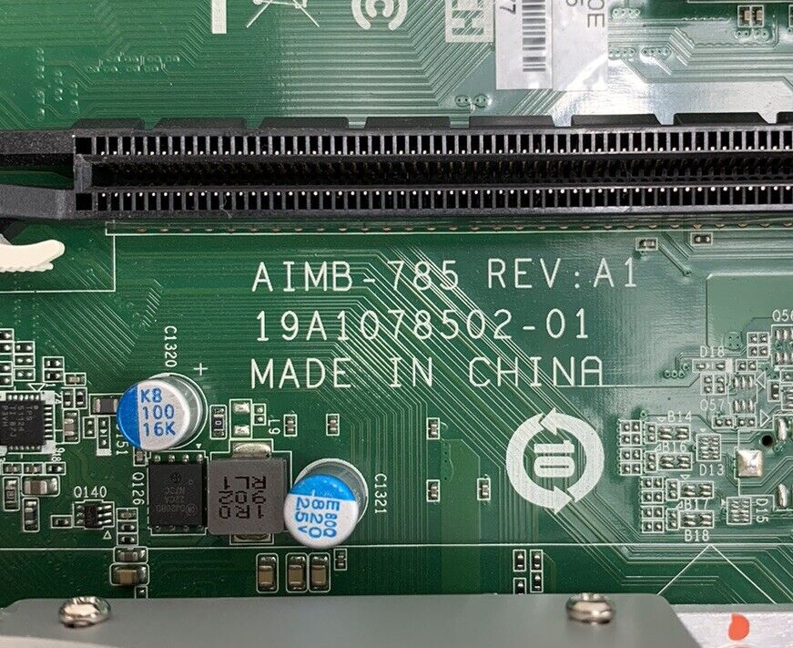 Advantech IMB-785 Motherboard Intel Core i7-6700 3.4GHz 8GB RAM w/ Shield