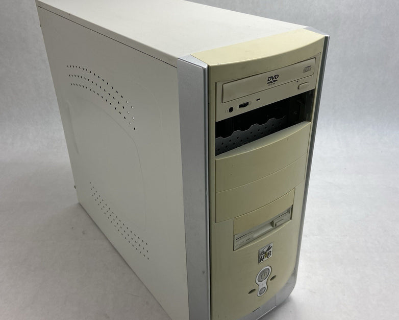 Unbranded Beige Mid Tower Computer Case HugeBee CTX400WCE 400W ATX PSU