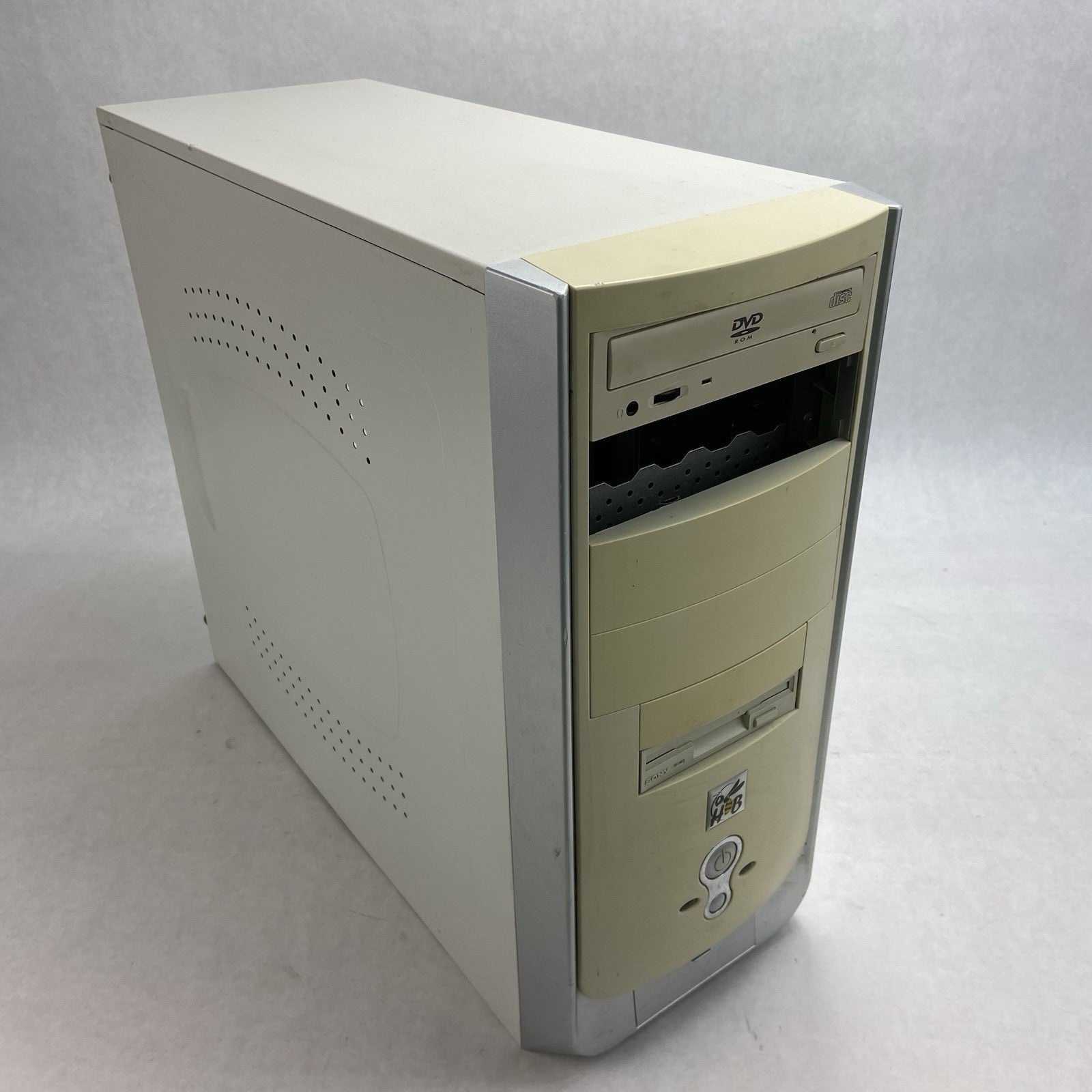 Unbranded Beige Mid Tower Computer Case HugeBee CTX400WCE 400W ATX PSU0