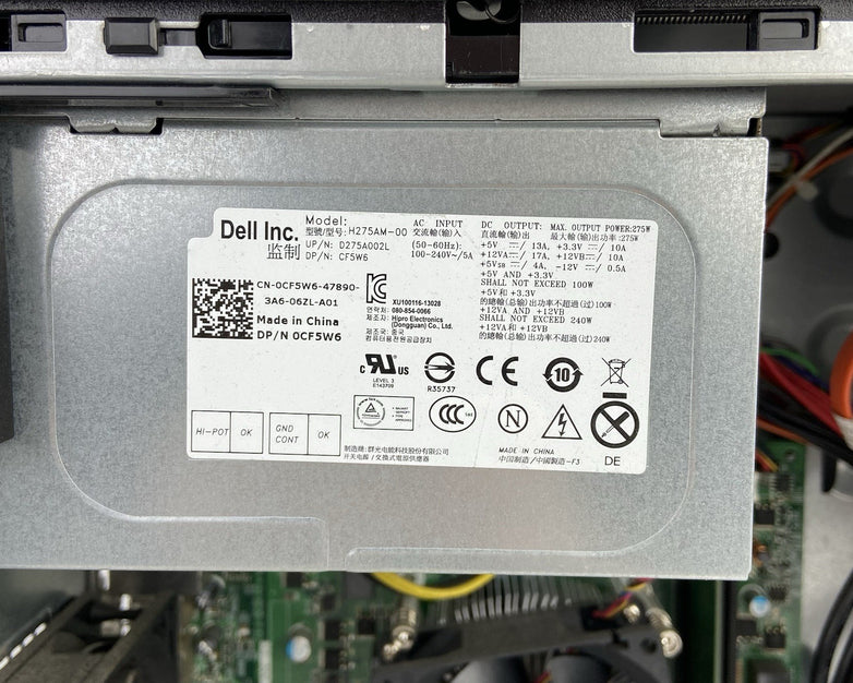 Dell Optiplex 3010 MT Intel Core i3-3220 3.3GHz 4GB RAM No HDD No OS  HD 7040