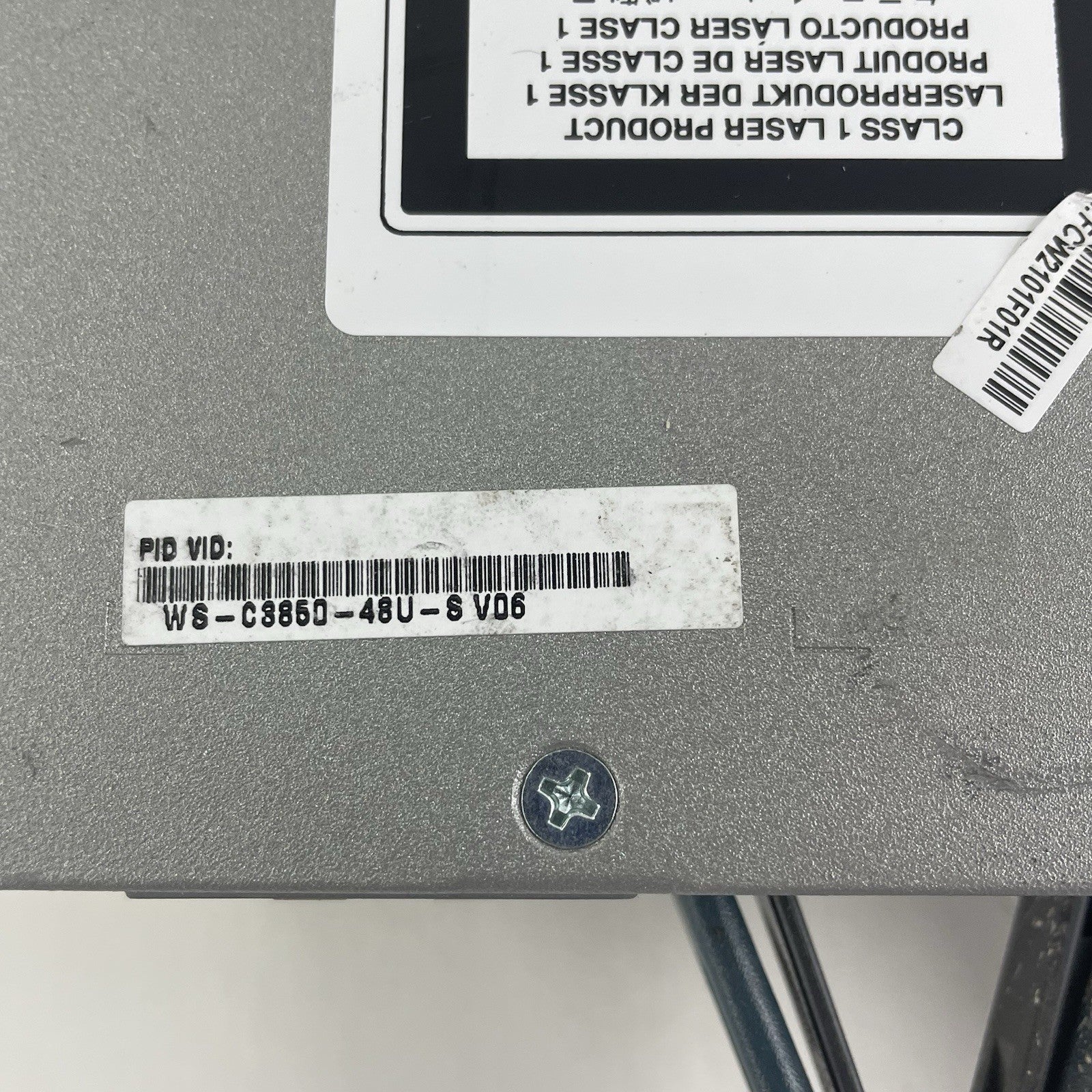 Cisco WS-C3850-48U-S V06 48-Port UPoE Switch  1x 1100W PSU Tested & Reset8