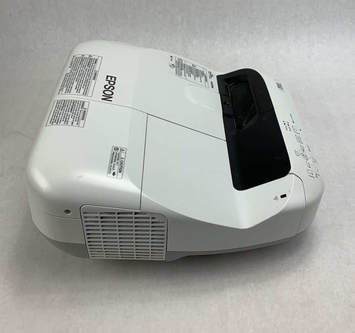 Epson H603A PowerLite 575W LCD Projector No Remote 574 Lamp Hours