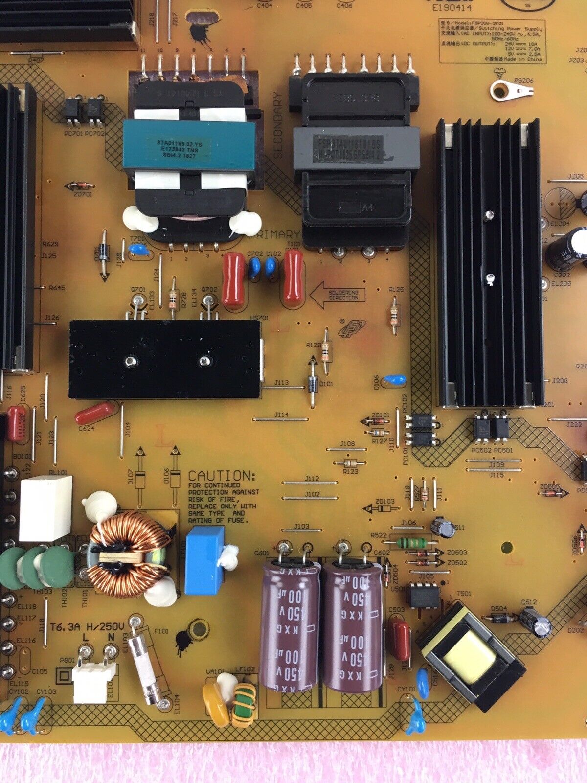 Cisco Spark Board 70 AA70WW Power Board FSP336-3F01 9OC3360200 Tested