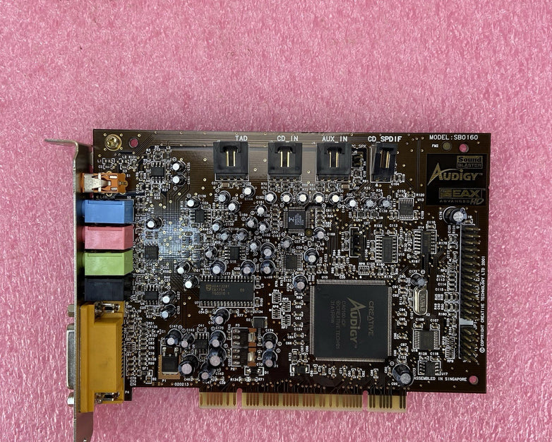 Creative Labs SB0160 Sound Blaster Audigy PCI Audio Card