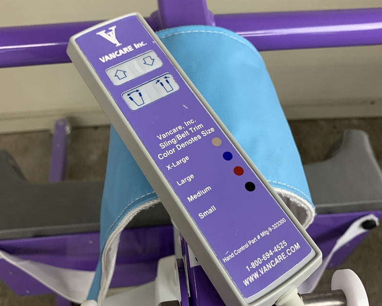 Vancare Vera II SB600 Powered Sit-to-Stand Patient Lift Powers Arms Don't Lift