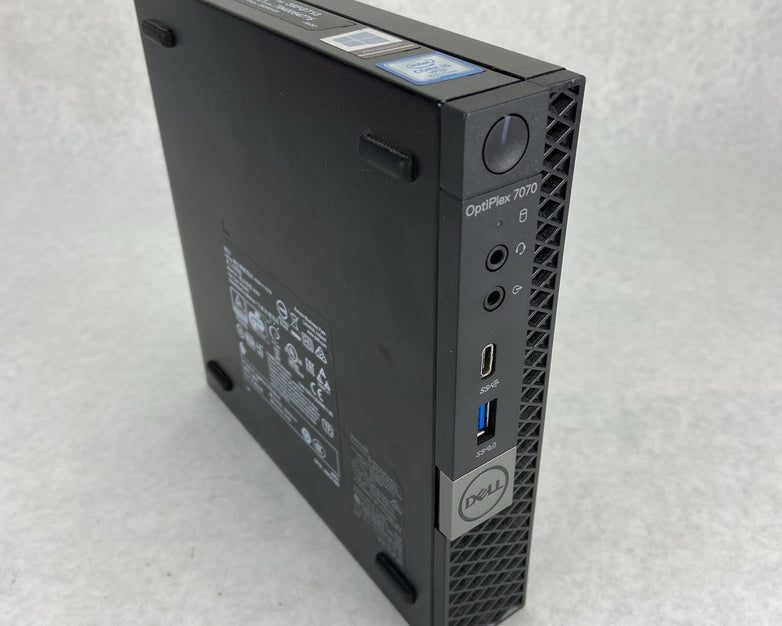 Dell Optiplex 7070 Micro Intel Core i5-8600 3.1GHz 8GBR AM No AC/HDD/OS