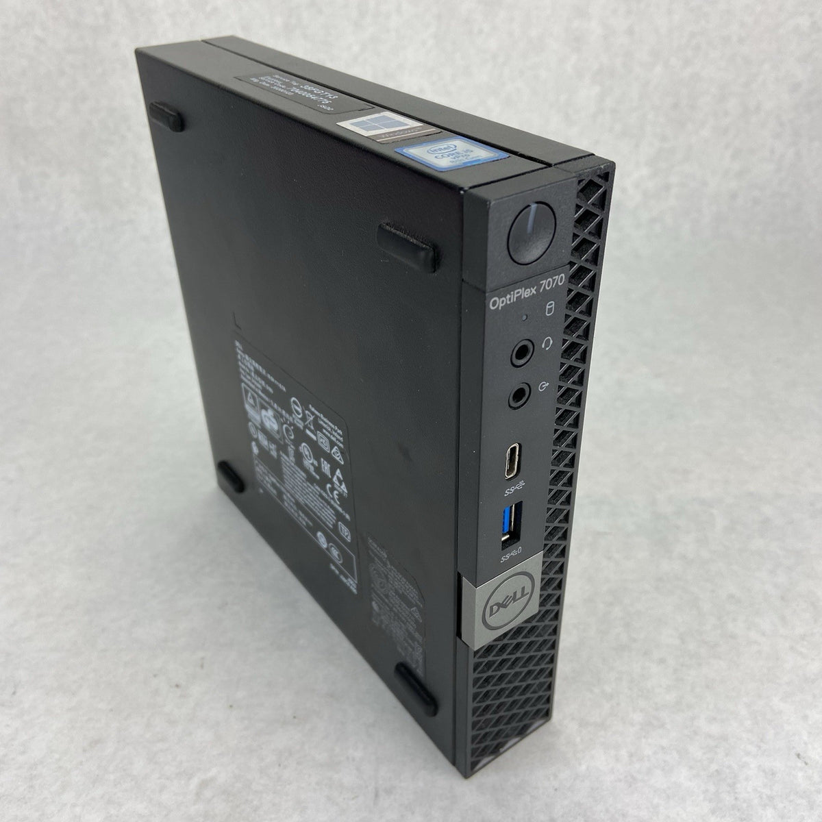 Dell Optiplex 7070 Micro Intel Core i5-8600 3.1GHz 8GBR AM No AC/HDD/OS0