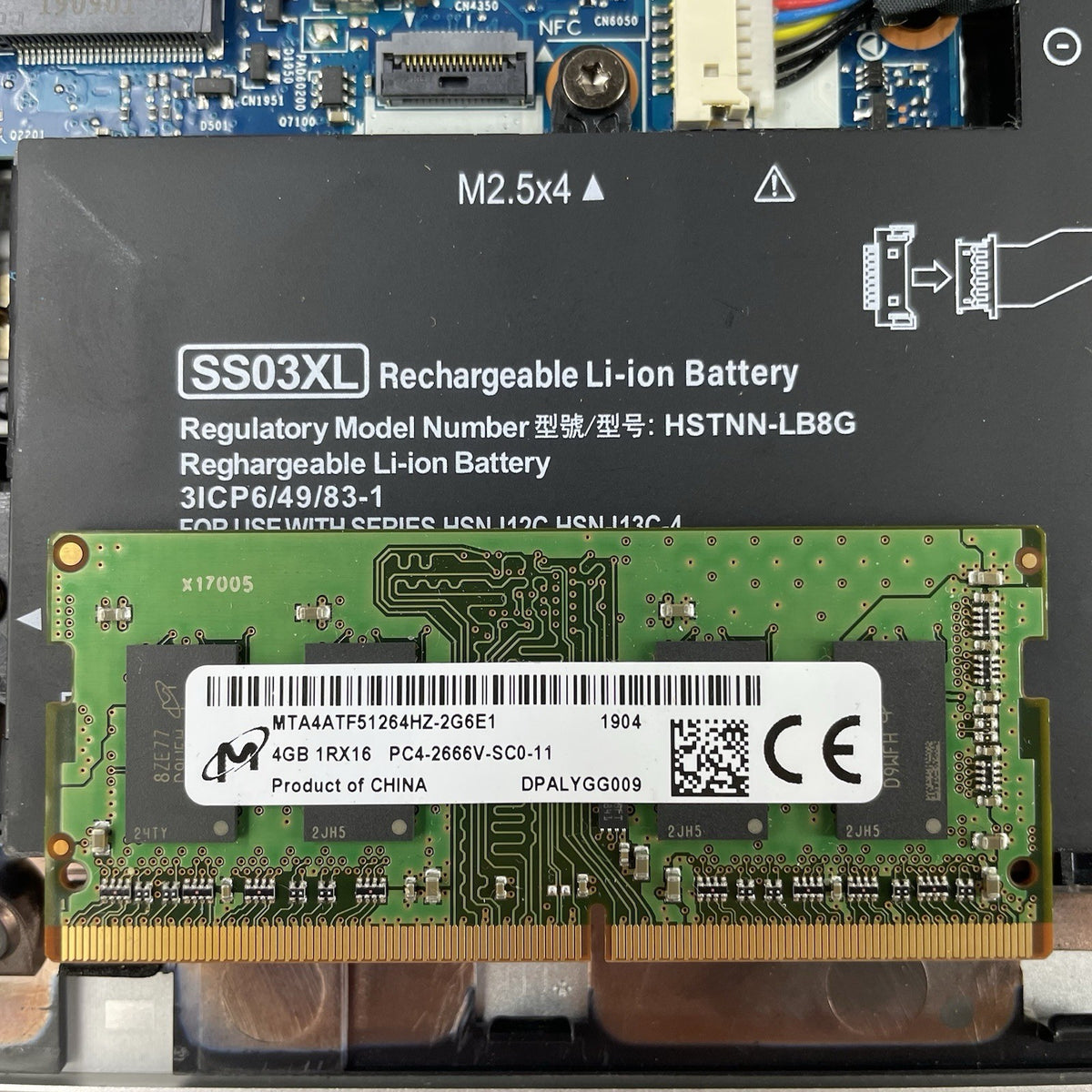 HP mt44 14" Ryzen 3 Pro 2300U 2.00 GHz 4 GB RAM No SSD/OS/AC19